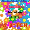 Colorful Crap: Mandalas for When Life's a B*tch/60 !Swear Words Coloring Pages! DIGITAL DOWNLOAD - Image 2