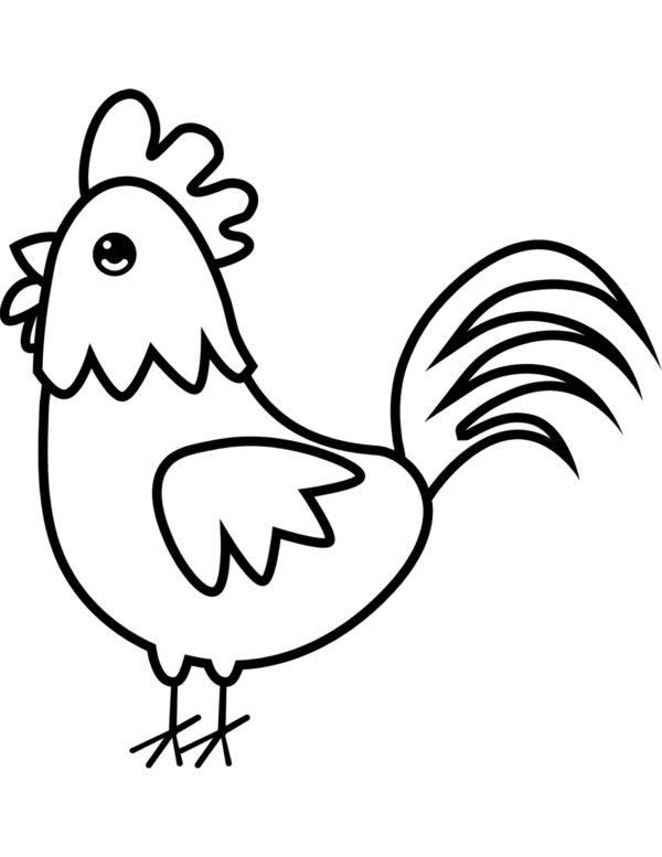 MY FARM Coloring Pages For Toddlers. Printable DIGITAL DOWNLOAD! - Image 2