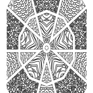 "Unleash Your Creativity with 30 Unique Mandala Multiverse Coloring Pages" PRINTABLES! - Image 4