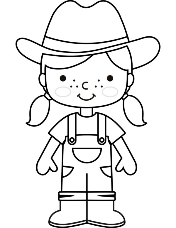 MY FARM Coloring Pages For Toddlers. Printable DIGITAL DOWNLOAD! - Image 5