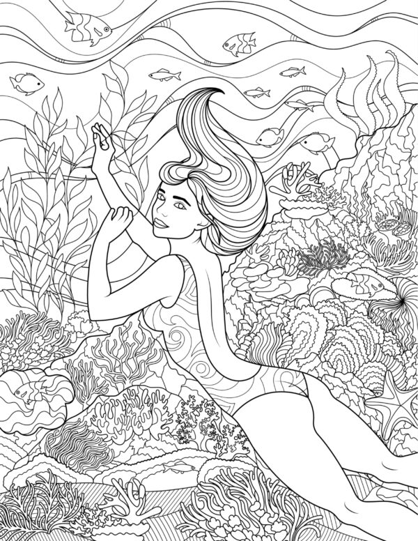 Women-The Superior Sex Printable Coloring Pages For Adults - Image 7