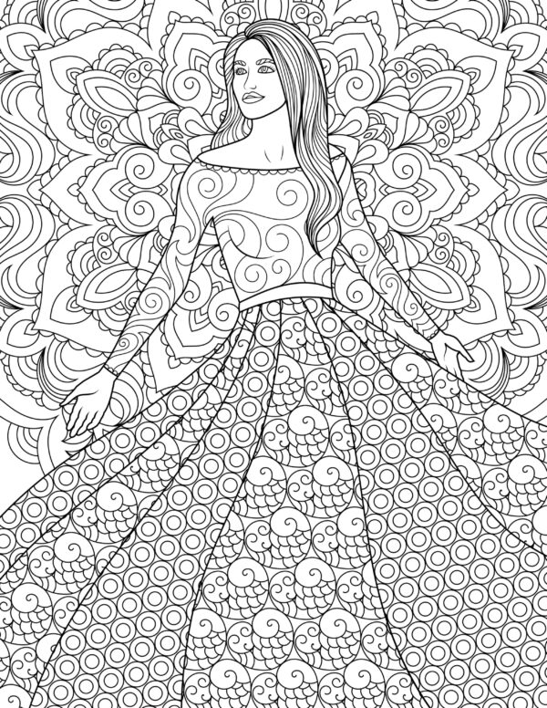 Women-The Superior Sex Printable Coloring Pages For Adults - Image 8