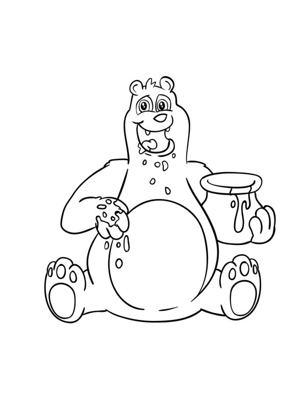 Cute Animals Coloring Pages for TODDLERS! Printables...Digital.. - Image 6