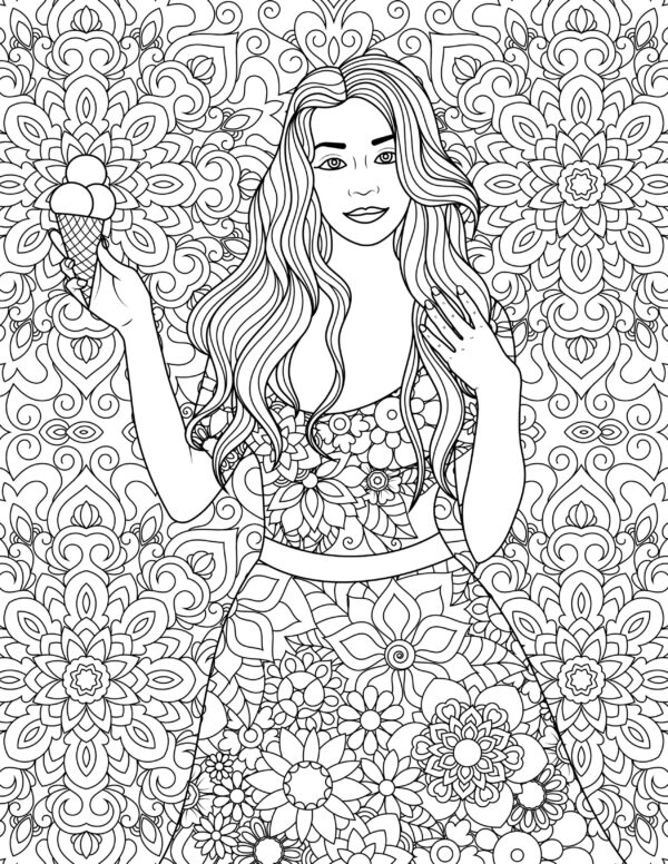 Women-The Superior Sex Printable Coloring Pages For Adults - Image 10