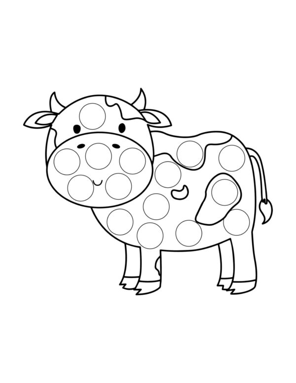 MY FARM Coloring Pages For Toddlers. Printable DIGITAL DOWNLOAD! - Image 11