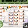 Halloween Game Bundle Printable