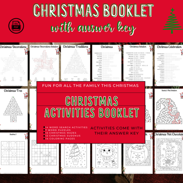 CHRISTMAS ACTIVITY BOOKLET - Image 2