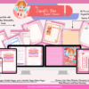 Cupid's Day DIGITAL PLANNER, 30 Daily, 4 Weekly Layouts, 1 Monthly Layout, Cupid Valentine's Day, Date Night Planner