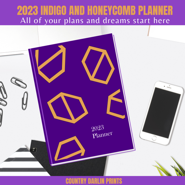 2023 Indigo and Honeycomb Planner - Image 2