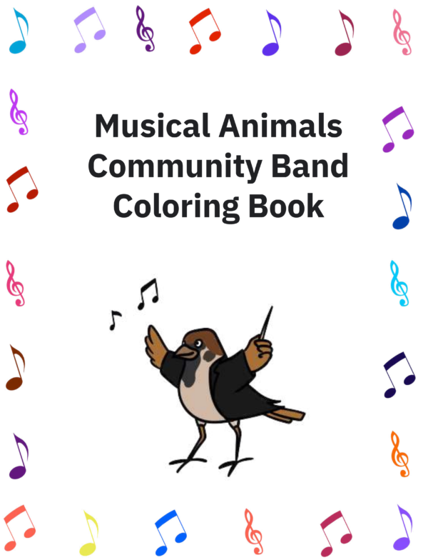 Coloring Book For Kids and Adults - Enjoy Animals and Musical Instruments - Image 2