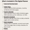 2023 Digital Planner for Smartphones - Cute Cat Purring - Image 2