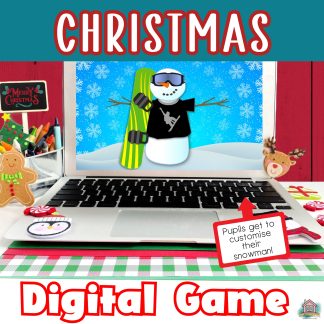 Christmas Digital Game | Reading Activity For Grades 4-6