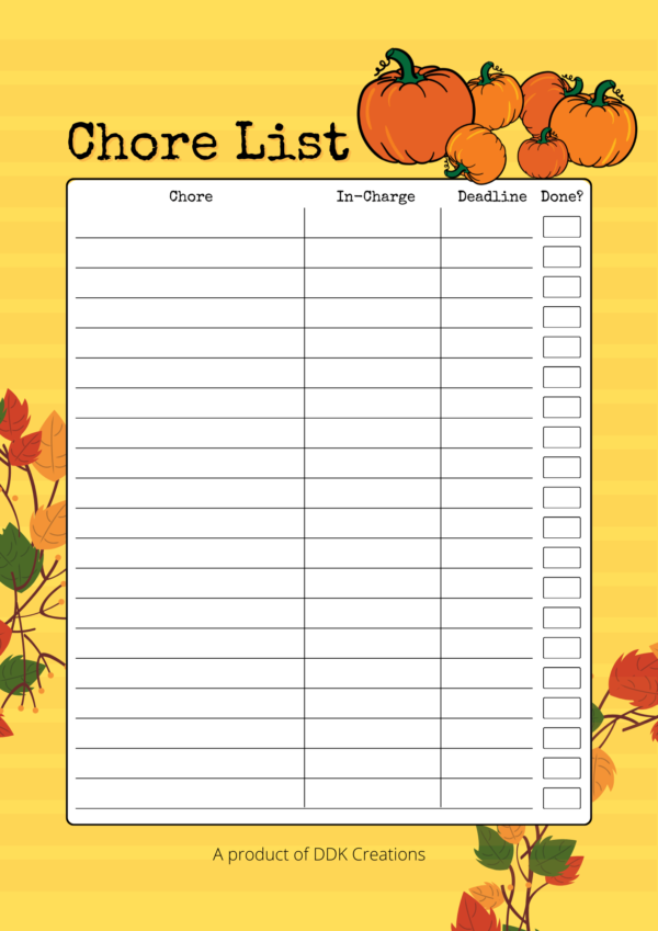 Thanksgiving Planner - Image 7