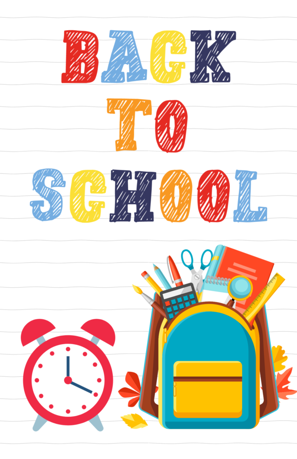 Printable Colorful BACK to SCHOOL Wall Arts For Busy Teachers Volume 2 - Image 3