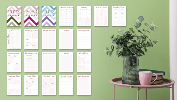 2023 Printable Yearly Planner - Image 2