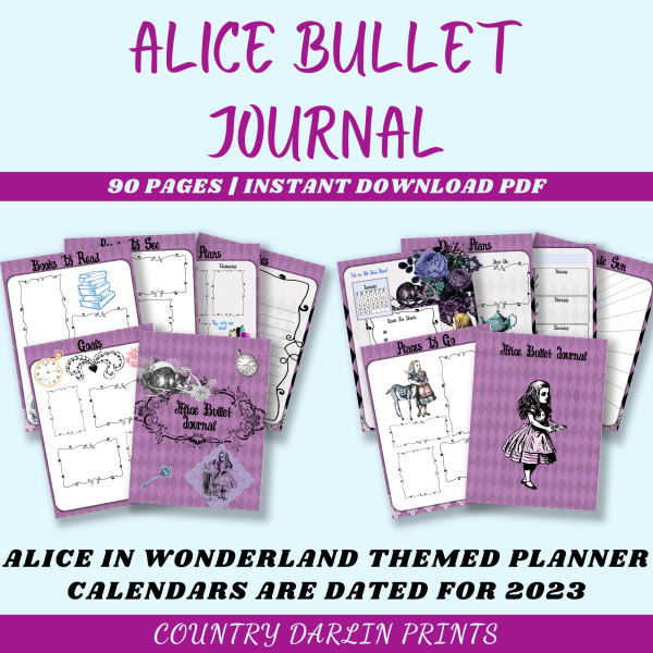 Alice Bullet Journal - Image 2