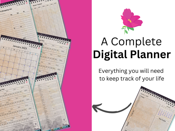 Virgo 2023 Digital Planner - Dated & Hyperlinked - Image 2