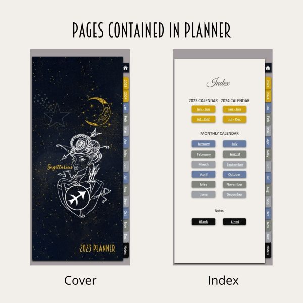 Sagittarius 2023 Digital Planner for Smartphone - Image 3