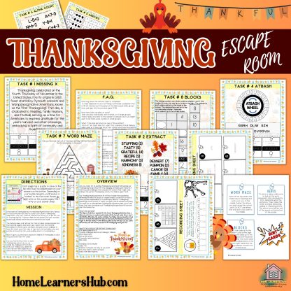 Thanksgiving Escape Room Kit 2