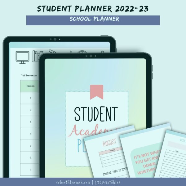 2022-2023 Student Academic Planner (Rainbow) - Image 2