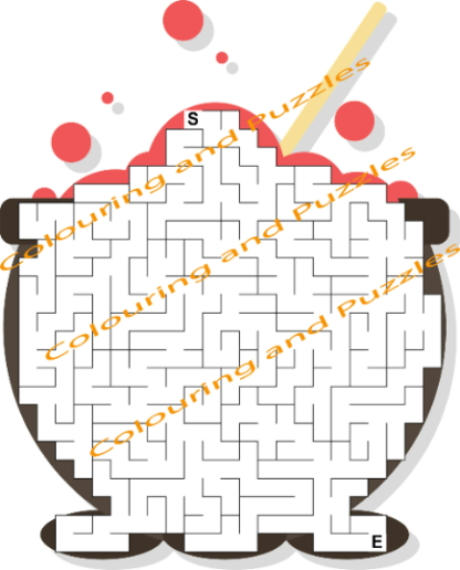 Children's Puzzle book 200 Halloween Mazes digital download for kids maze activity book pack - Image 8