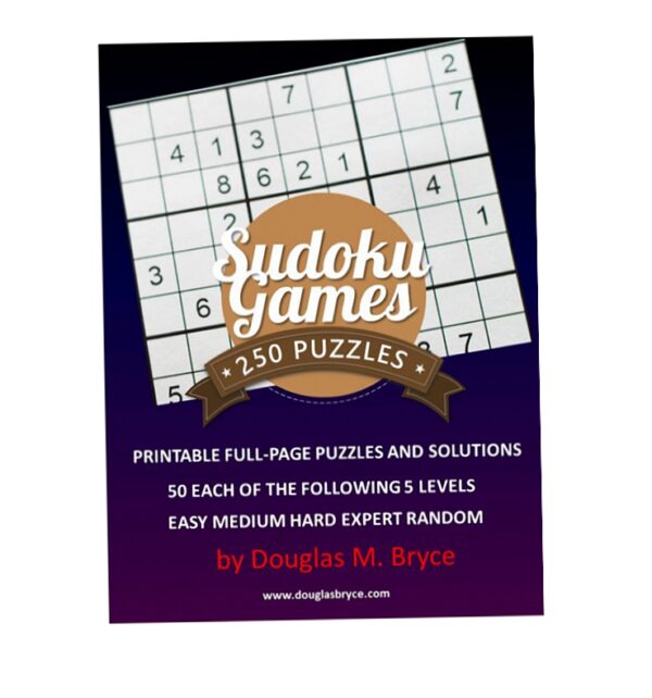 250 Sudoku Puzzles - PDF Download