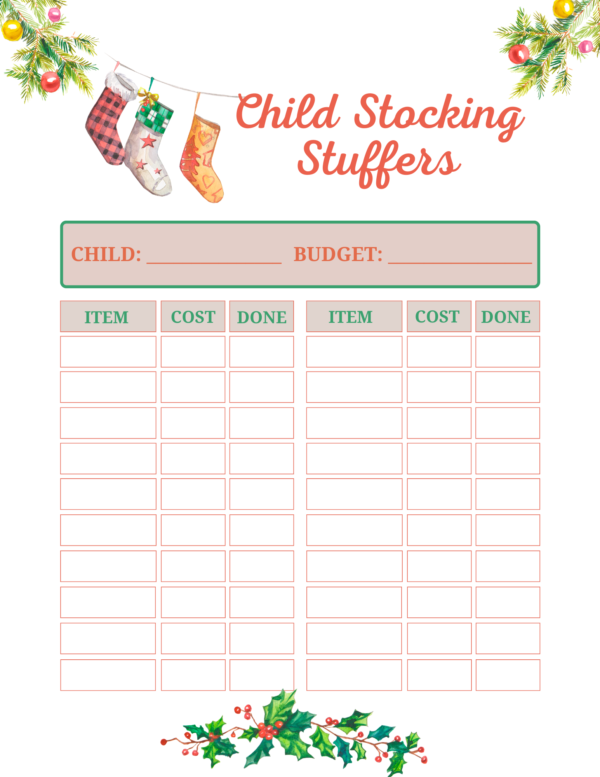 Christmas Planner Perpetual - Image 8