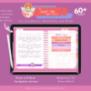 Cupid's Day DIGITAL PLANNER, 30 Daily, 4 Weekly Layouts, 1 Monthly Layout, Cupid Valentine's Day, Date Night Planner - Image 3