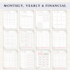Productivity Planner Bundle | Daily Planner | Weekly Planner | Habit Tracker | Goal Planner | US Letter | PDF | Printable Planner | Digital Planner - Image 3
