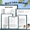 On the Go Logic Puzzles Printable Activity Pack| Sudoku| Number Puzzles| Nonogram puzzles| Word Tetris| Symbol Math| Brain Teaser Puzzles - Image 8