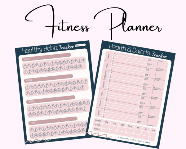 Fitness Journal - Meal Planning, Exercise, Habits, Sleep and MORE! - Image 7