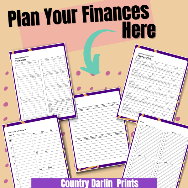 2023 Indigo and Honeycomb Planner - Image 4