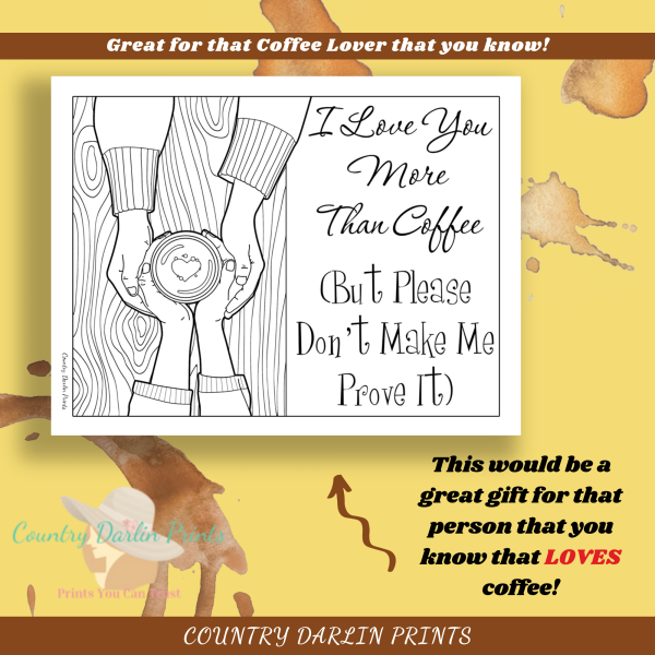 Coffee Cravings Coloring Book - Image 4