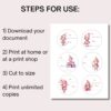 Pink Elf Christmas Printable Gift Tags - Image 4