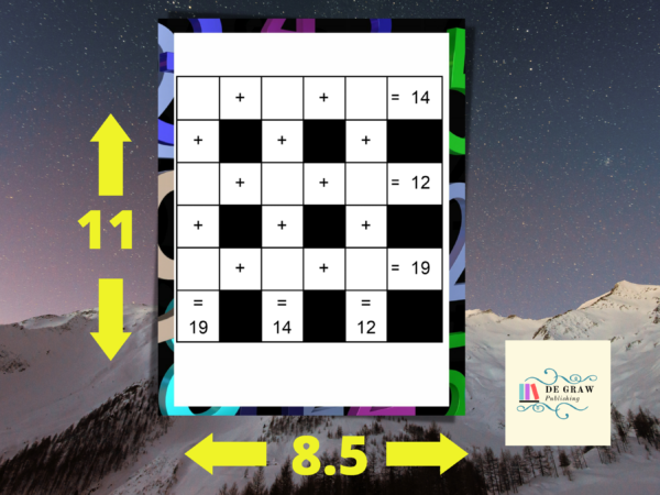 40 Cross Sums Addition Practice Math Problems - Image 4