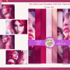 DIGITAL Planner COVER KIT | Self-Love Strawberry Cover Kit : 4 Designs - Covers, Papers, Coils, Buttons, Clasps, Mix & Match Commercial Use - Image 5