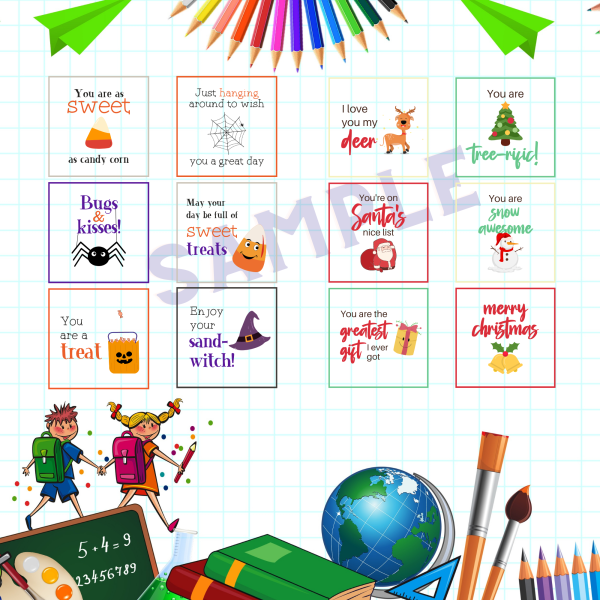 264 Lunch Box Notes for Young Kids - Mega Bundle - Image 5