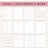 Personal Planner Bundle | Daily Planner | Daily Journal | Habit Tracker | Self Care Planner | Letter | A4 | A5 | PDF | Printable Planner | Digital Planner - Image 5