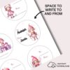 Pink Elf Christmas Printable Gift Tags - Image 5