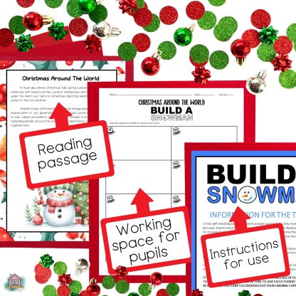 Christmas Digital Game | Reading Activity For Grades 4-6 - Image 5