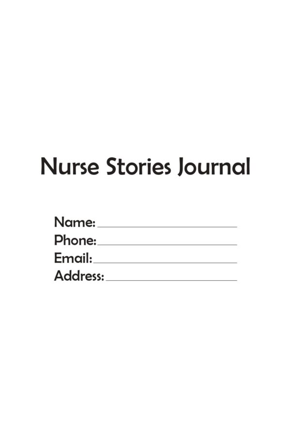 Printable PLR Nurse Stories Journal 120 pages 6x9 - Image 2