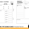 Spring Coloring Planner, PRINTABLE, Daily Planner, Monthly Planner, Weekly Planner, Project Planner, Journal Pages, Ladybugs, Flowers, Sun - Image 10