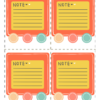 Printable Blank Lunch Box Notes for Kids - Image 2