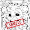 Covert Critters The Secret Agent Animal Squad Coloring Pages/DIGITAL DOWNLOAD! - Image 3