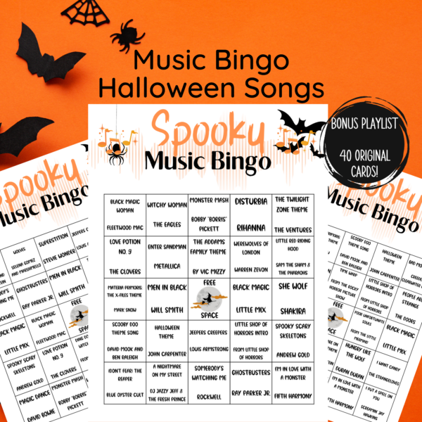 Eek Halloween, Spooky Games, Halloween Bingo, Halloween Bingo, Halloween Songs, Halloween Games Under 5 Dollars, Spooky Games - Image 7