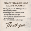 Escape Room For Kids | Printable Escape Room | Pirate Treasure Hunt Escape Room | DIY Escape Room | Birthday Party Games | Family Game Night - Image 7