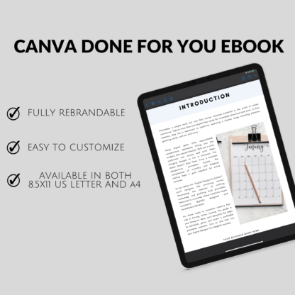 How To Start a Printables Business Guide | PLR Done-For-You Content | Customizable Canva E-Book Template | Online Coach Branding Lead Magnet - Image 7