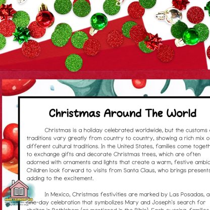 Christmas Digital Game | Reading Activity For Grades 4-6 - Image 7