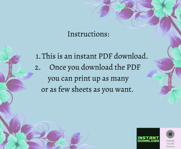 Printable Daily Planner 14 pages - Image 7