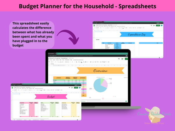 Home Budget Planner Spreadsheet for Google Sheets - Image 8